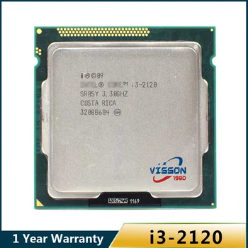 Intel Core i3-2120 i3 2120 3.3 ГГц Б/у двухъядерный процессор 3M 65W LGA 1155 МЕСТО В НАЛИЧИИ