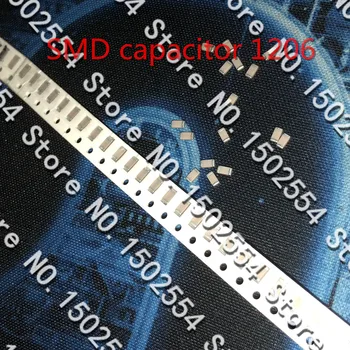 20 шт./лот Керамический конденсатор SMD 1206 2,2 мкФ 225 К 50 В 100 В X7R 10% керамика Неполярность Защита окружающей среды