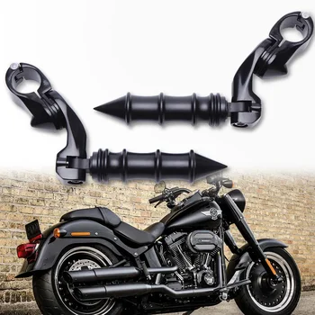 Универсальные 1,25-дюймовые подножки для педали защиты двигателя для Harley Davidson Road King Road Street Glide Мотоцикл Шоссе Подножки