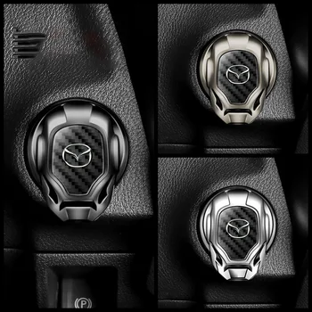 1шт Автомобильные кнопки запуска в один клик Защитная крышка для Mazda 3 CX5 6 2 CX3 CX30 RX8 MX5 MX3 MS MP GL CX6 CX7 CX8