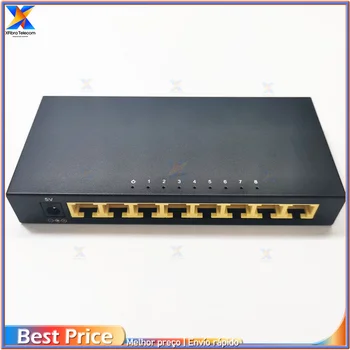 Промышленный коммутатор Ethernet Тип сетевого ЛВС, усиление сигнала, 8 портов, 10 м, 100 м