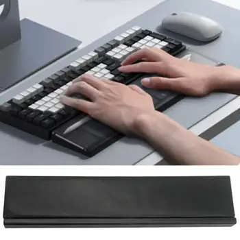  Нескользящая ручка Клавиатура Запястье Эргономичная клавиатура из пены с эффектом памяти Накладка на запястье с чехлом для хранения Противоскользящая резиновая основа для компьютера