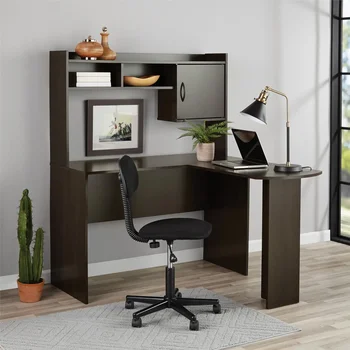 L-образный письменный стол с Hutch, мебель для эспрессо mesa ordenador escritorio офисный стол