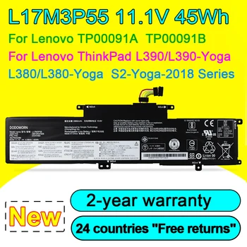 L17M3P55 01AV481 01AV483 Аккумулятор для ноутбука Lenovo Thinkpad S2 Yoga L380 L390 Thinkpad Yoga S2 2018 Series L17L3P53 L17C3P53