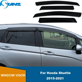 Оконный козырек для Honda Shuttle 2015 2016 2017 2018 2019 2020 2021 Боковой погодный козырек для окон Защита от дождя Защита от солнца