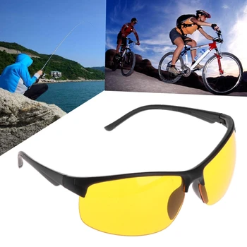 Ночь для очков зрения Рыбалка Велоспорт Уличные солнцезащитные очки для защиты Unise