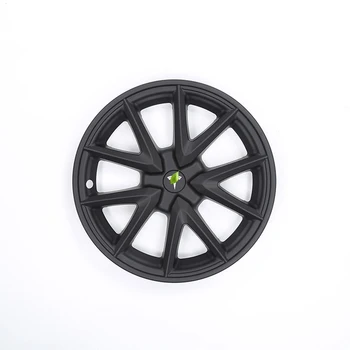 Подходит для Tesla Model 3 полностью обрамленная крышка ступицы колеса черненая 18-дюймовая устойчивая к царапинам защитная крышка модификации с