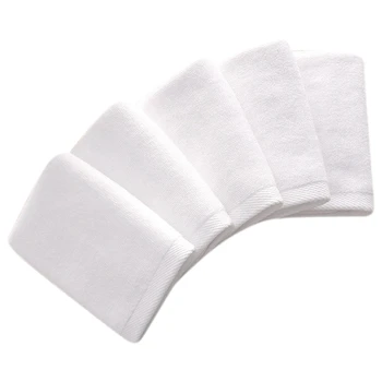 28 шт. Полотенца хлопковые белые высшего гостиничного качества Мягкие полотенца для рук 30X30 см