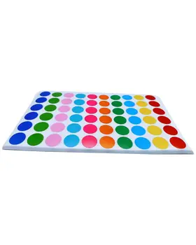  Цветные точечные наклейки Круглые 0,75 дюйма Кодированные этикетки 3000 штук 10 цветных наград Офис Классная комната Гаражная распродажа
