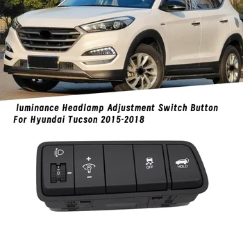  Кнопка переключателя регулировки яркости фар автоприбора 93710-F8400 для Hyundai Tucson 2015-2018 OFF Детали переключателя задней двери