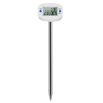 TA290 Цифровой почвенный гигрометр Влагомер Измеритель температуры Тестер влажности с зондом для садоводства Земледелие
