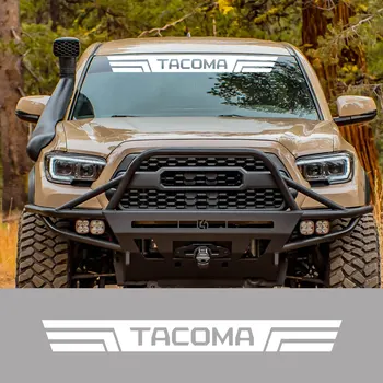  для Toyota Tacoma Пикап Наклейки на лобовое стекло Виниловая графика для грузовиков Пользовательские крышки с логотипом Наклейки для декора автомобиля Автомобильные аксессуары