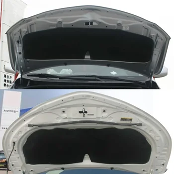  Автомобильный багажник Звукоизоляция Хлопок Для Toyota Corolla 2007-2021 Передняя крышка Теплоизоляционный коврик Аксессуары H
