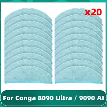 Для Cecotec Conga 8090 Ultra / 9090 AI Тряпки для швабры Тряпичная подушка Робот-пылесос Запасные части Аксессуары