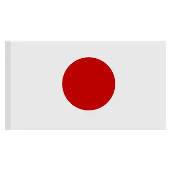 Флаг Япония Японский полиэстер Открытый флаг Поздравления 90 x 150 см