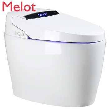Умный туалет Автоматический бытовой мгновенный дезодорант с дистанционной температурой с дистанционным управлением Беззвучная сушка с горячим воздухом