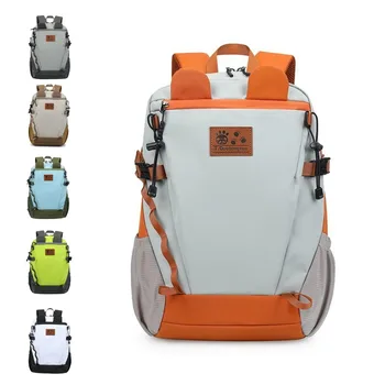 Сумка для книг для старшеклассников и младших классов средней школы с водонепроницаемым рюкзаком большой емкости для путешествий на свежем воздухе для мужчин и женщин