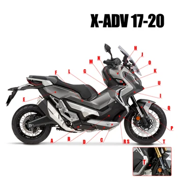X-ADV XADV 750 Обтекатели Панель впрыска Кузовная рама Протектор Комплекты для Honda X-ADV750 2017 2018 2020 Аксессуары для мотоциклов