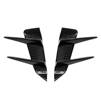 ABS Аксессуары для интерьера Передний бампер Спойлер Боковая крышка вентиляционного отверстия Совместим с MG4 EV2022-2024 Декоративная наклейка 2 шт. K0AF