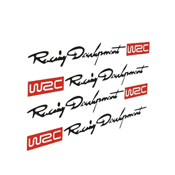 4 шт. Наклейки на ручку автомобиля WRC Rally Racing Stripe Наклейки на автомобиль Винил для Volvo S40 S80 S60 V70 XC70 XC90 1999 2010 2012 2013