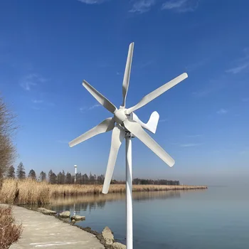 FLTXNY Небольшой генератор ветряной турбины Подходит для домашнего освещения Ветряная мельница 800 Вт с контроллером Подарок Все наборы с гарантией 5 лет
