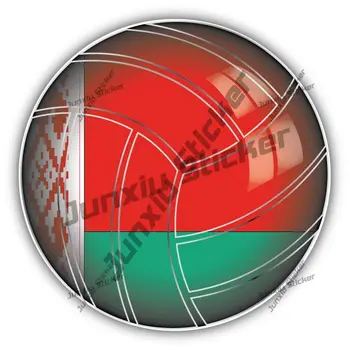 Белорусский волейбольный флаг Наклейка Voiture Course Occlusion Scratch Exterior Наклейка для украшения автомобиля Аксессуары для внедорожника Кемпинг