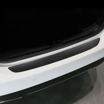  Наклейка на порог багажника автомобиля Антицарапина Аксессуары из углеродного волокна для BMW G21 F33 Audi A3 A4 Citroen Mercedes Acura Alfa Romeo