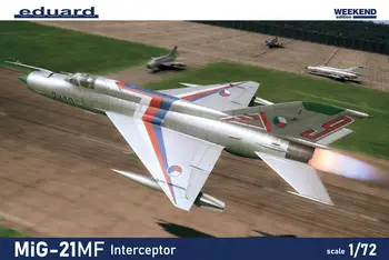 Eduard 7469 Перехватчик МиГ-21МФ в масштабе 1/72 (пластиковая модель)