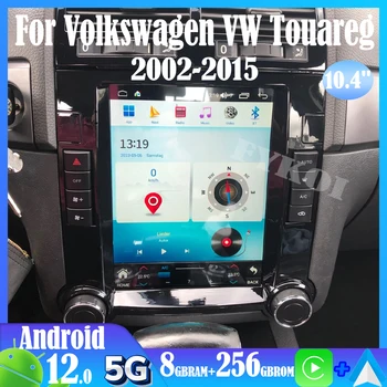 Android12 для Volkswagen VW Touareg 2002-2015 Авто Радио Авто Мультимедиа Tesla Экран Carplay Авто Bluetooth GPS Навигация