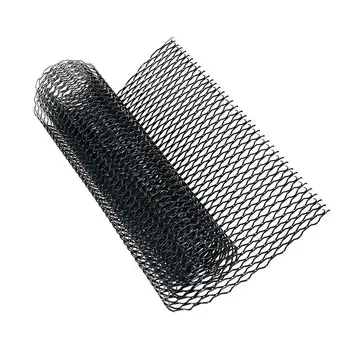  сетка для автомобильного гриля 40x13 из алюминиевого сплава автомобильная решетка радиатора, окрашенная в черный цвет, автомобильная вставка решетки радиатора, многофункциональная