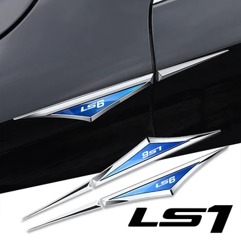 2шт сплав автомобильные наклейки аксессуары для Chevrolet LSX LS1 LS2 LS3 LS4 LS6 LS7
