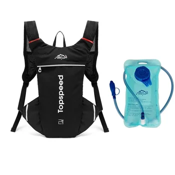 LOCAL LION Детский рюкзак для трейлраннинга Сверхлегкий 5-литровый рюкзак для бега Увлажняющий жилет, подходящий для марафонских велосипедов, мешок для воды 1 л