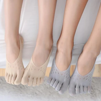 Ортопедические компрессионные носки Женские носки для носков Вкладыш со сверхнизким вырезом с гелем