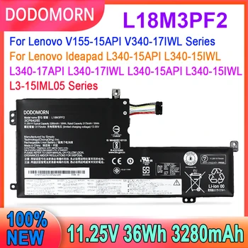 Новый L18M3PF2 L18C3PF2 Аккумулятор для ноутбука Lenovo Ideapad L340 L340-15 L340-15API L340-15IWL L340-17 L340-17API V155-15API серии