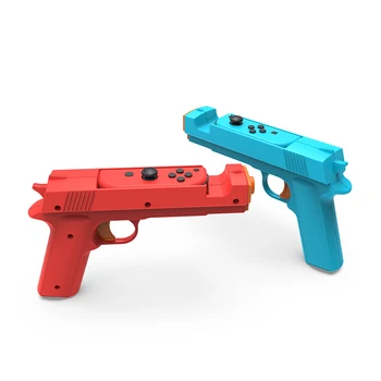  Рукоятка в форме пистолета для Nintendo Switch N-S/N-S OLED-аксессуары Простая установка Улучшенные возможности взаимодействия между родителями и детьми