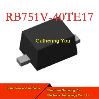 RB751V-40TE17 SOD-323 SCHOTTKY Диод и выпрямитель SCHOTTKY 40V 30MA Совершенно новый аутентичный