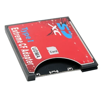 Новый чехол для карт SD в CF поддерживает беспроводной Wi-Fi SD Card Type i Adapter SLR Camera Red