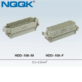 HDD-108-M HDD-108-F 108-контактный разъем для жестких дисков для тяжелых условий эксплуатации