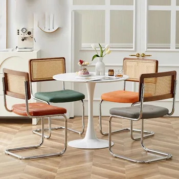 Винтажные современные обеденные стулья Красивый модный скандинавский обеденный стул Кухня Дом Cadeiras De Jantar Кухонная мебель