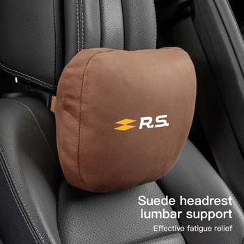 Высококачественная мягкая подушка для подголовника автомобиля для Renault Megane Clio Kadjar Captur Sandero Duster Koleos Scenic Fluen