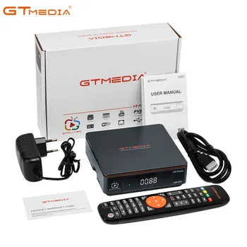 GTMEDIA V9 Prime Set TV Box 1080P HD Спутниковый ресивер FTA Поддержка DVB-S/S2/S2X Декодер H.265 Встроенная 2.4G WiFi CA Карта
