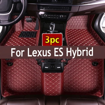 Автомобильные коврики для Lexus ES Hybrid 2022 2021 2020 2019 2018 Водонепроницаемые коврики Пользовательские автоаксессуары Интерьер автомобилей