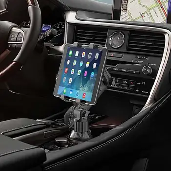  Универсальный автомобильный держатель для планшета Вращающийся на 360 градусов кронштейн для телефона с подстаканником для воды Портативный держатель для планшета для автомобилей и грузовиков