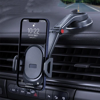 Новый универсальный держатель для телефона с присоской, 360-градусное лобовое стекло, автомобильная приборная панель, мобильный кронштейн для поддержки ячеек для 4,0-6-дюймовых смартфонов