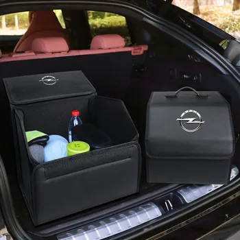 Автомобильная складная коробка для хранения Trip Кемпинг Кожаная сумка для Opel Astra Insignia Corsa Zafira Meriva Mokka Vivaro Vectra Antara Ampera