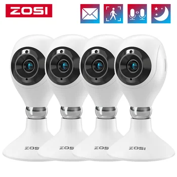 ZOSI 3MP WiFi Радионяня с двусторонним звуком 2K HD Smart Ai Human Detect Indoor Home Security Video Surveillance IP-камера