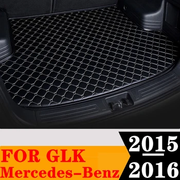  коврик багажника автомобиля для Mercedes-Benz GLK 2016 2015 задний грузовой вкладыш хвостовой багажник лоток для багажа Защитная подушка коврик интерьера автомобиля запчасти