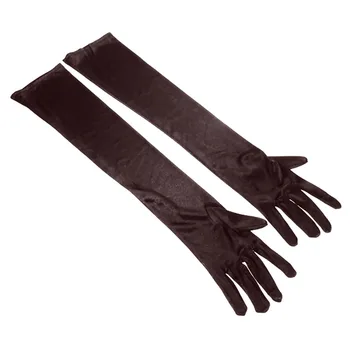 Женские длинные красочные атласные перчатки Оперные перчатки Вечерняя вечеринка Танцевальные перчатки для женщин и девочек 2023