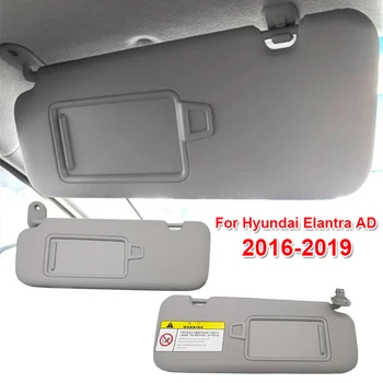 Левый/правый внутренний солнцезащитный козырек автомобиля с косметическим зеркалом для Hyundai Elantra AD 2016-2019