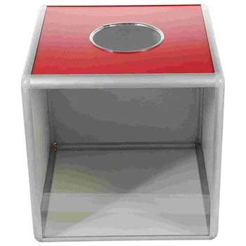 Кубическая лотерейная коробка Прозрачная лотерейная коробка Многофункциональная коробка для пожертвований Лотерейная поставка